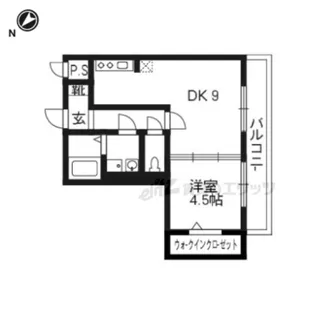 カームコトブキ【3階】の間取り