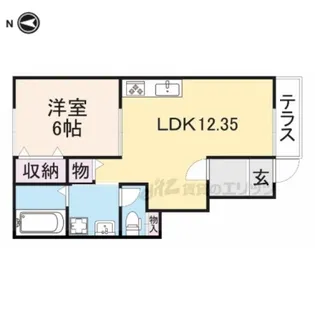 ルシアS&T【1階】の間取り