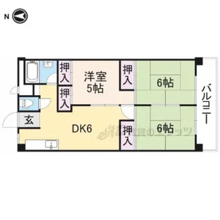 シャトータナカ【2階】の間取り
