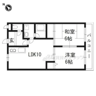 サンライズ・マゼミ【3階】の間取り