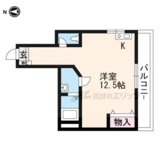 メゾンS&J【3階】の間取り