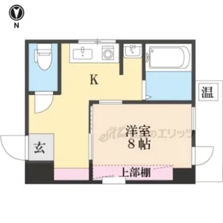 メゾンS&J【205号室】の間取り