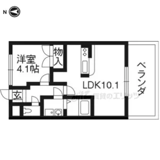 プランドール【2階】の間取り