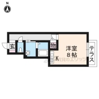 Crea Court【102号室】の間取り