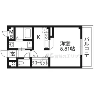 トリオンファーレ【301号室】の間取り