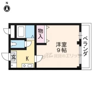 フォワード冨田【101号室】の間取り