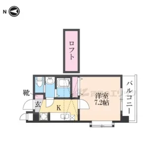 メゾン・ナイスリー【5D号室】の間取り