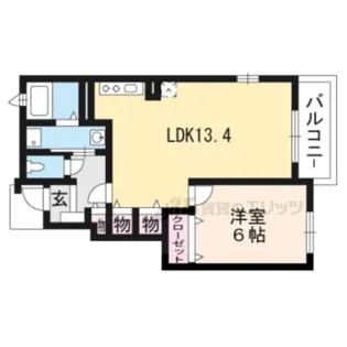 グレイス・Y【1階】の間取り