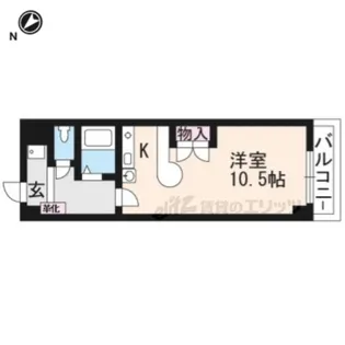 エスポアールito【301号室】の間取り