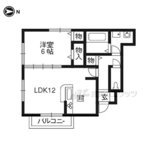 ジョリエクラン【1階】の間取り