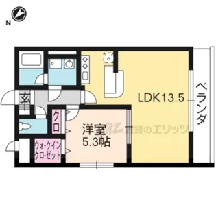 ボア・ソルテ壱番館【106号室】の間取り