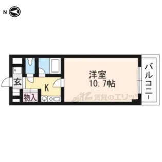 FELICE大橋【902号室】の間取り