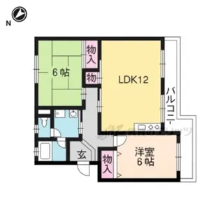 Maisonde Forest【101号室】の間取り