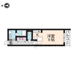 ドミール神足【103号室】の間取り