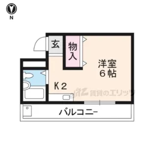 NorteMu1【306号室】の間取り