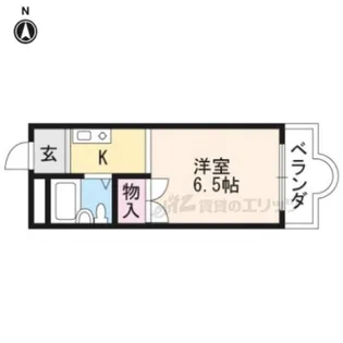 三宅マンション【301号室】の間取り