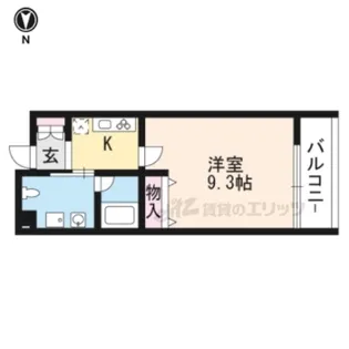 ブローニュ府庁前【207号室】の間取り