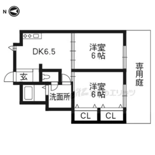セレーナ唐崎?【103号室】の間取り