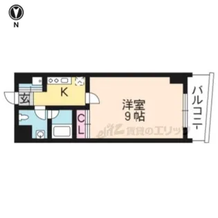 アルビオン【4階】の間取り