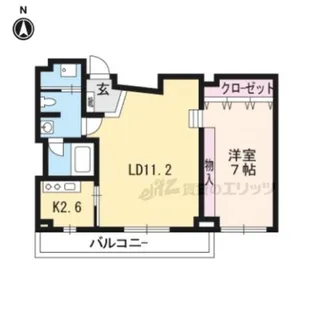 かぐら坂荘【2階】の間取り
