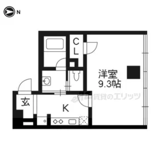 M&M’S APARTMENT【402号室】の間取り