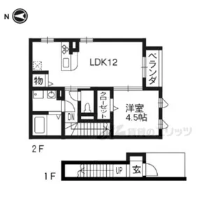 「フィット勧修」【2階】の間取り