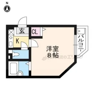 まどろみ荘【202号室】の間取り