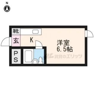 デジデンス宝ヶ池【202号室】の間取り