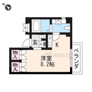 大八ビル白井マンション【305号室】の間取り