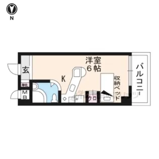 ラ・パルフェ・ド・レジェール【4階】の間取り