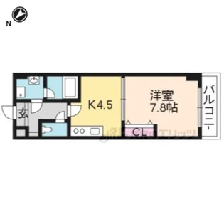 feliciaうさぎ【10階】の間取り