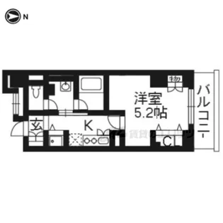 マンションロードウェイ【401号室】の間取り