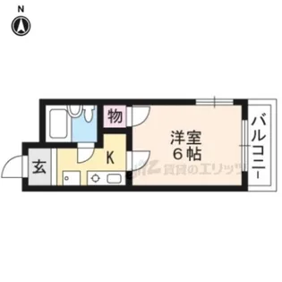 TITハイツ【201号室】の間取り