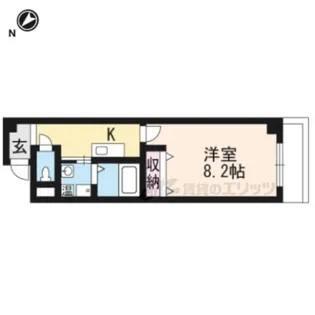 ドミール・ときめき坂【304号室】の間取り