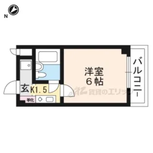 メゾン矢倉【302号室】の間取り