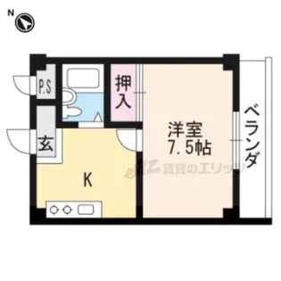 グランドコーポTAKA 1【1階】の間取り