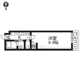 ウィズ大宮通【106号室】の間取り
