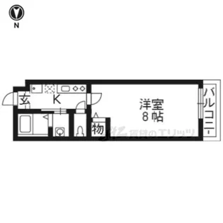 ウィズ大宮通【206号室】の間取り