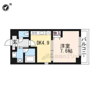 Greenwich House【3階】の間取り