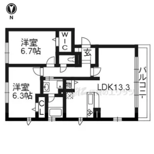サトリーノ【2階】の間取り