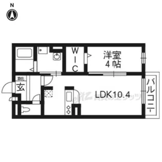 モナリエ砂田?【2階】の間取り