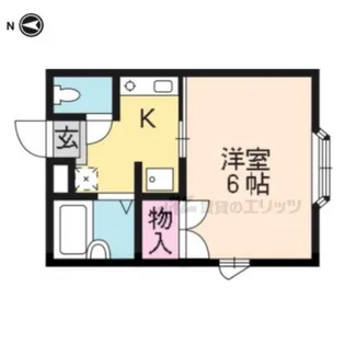 小華マンション【205号室】の間取り