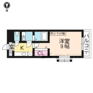 メゾン エイム【3C号室】の間取り