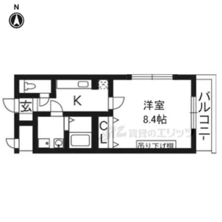 メゾン・エイム【1H号室】の間取り