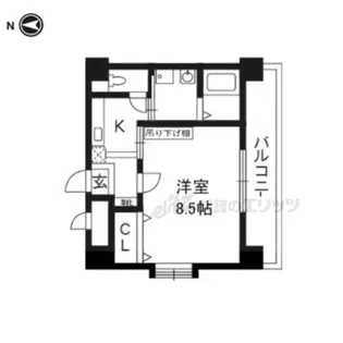 メゾン・エイム【3L号室】の間取り