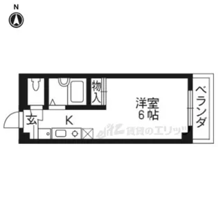 ミモザ館【2階】の間取り