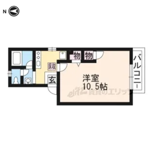 ローズハイツ【2階】の間取り