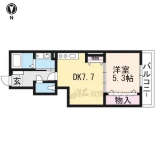 I’s Casa【1階】の間取り