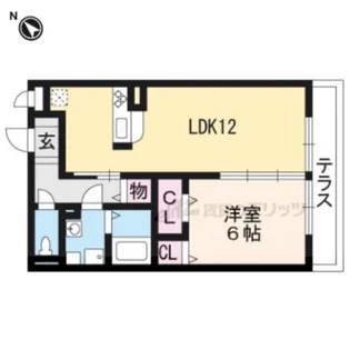 サンセッテ21【1階】の間取り