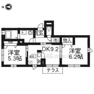 RicherFantasy【102号室】の間取り